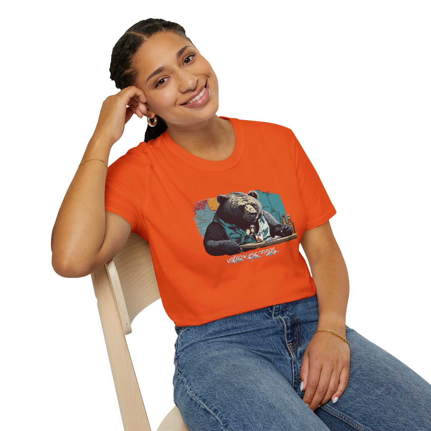 Bump-Time Bear - Unisex soft style t-shirt