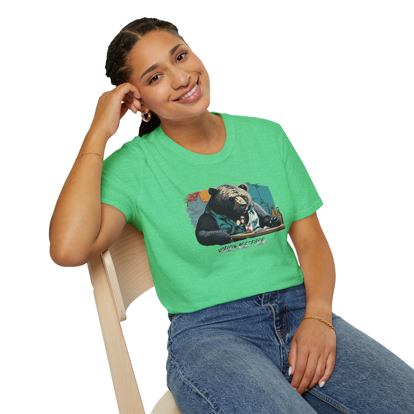 Bump-Time Bear - Unisex soft style t-shirt