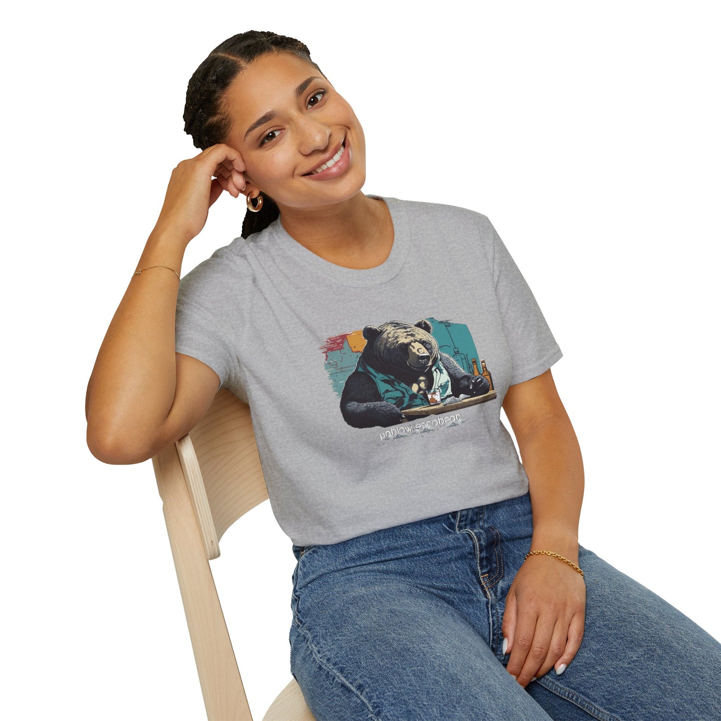 Bump-Time Bear - Unisex soft style t-shirt