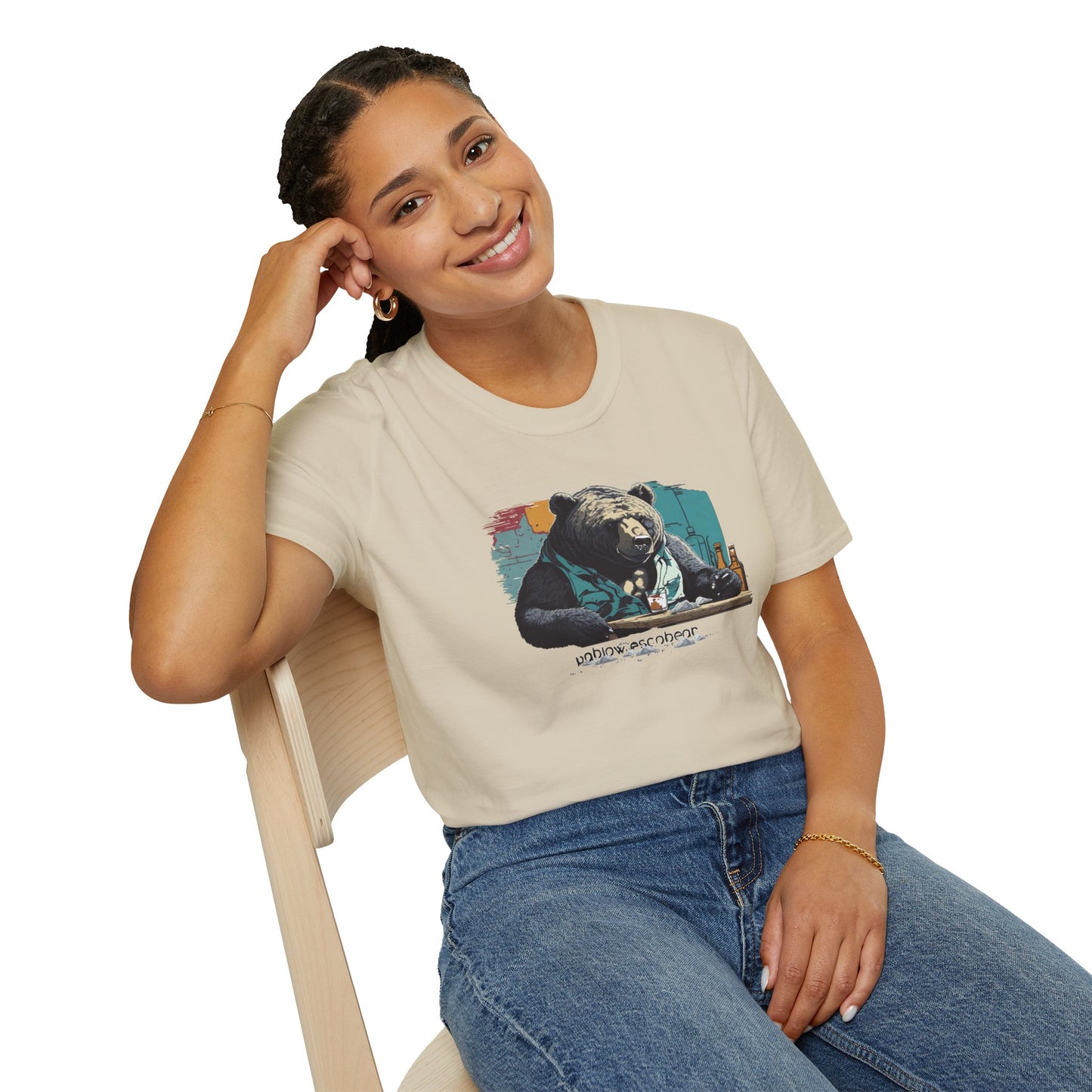 Bump-Time Bear - Unisex soft style t-shirt